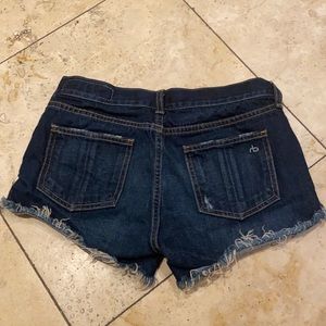 Rag & bone denim shorts size 24